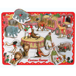Curious George Peg Puzzle