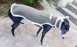 GILET VELOURS + FAUSSE FOURURE extra douce (=400 g/m2)