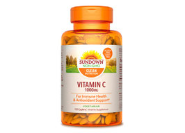 Vitamina C 1000 mg (Gluten Free, Vegano) - Frasco x 133 cápsulas