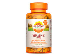 Vitamina C 1000 mg (Gluten Free, Vegano) - Frasco x 133 cápsulas