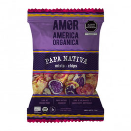 Papas Nativas Mixtas (rojas y azules) Orgánicas - Bolsa x 90 g