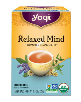 YOGI TEA RELAXED MIND ORGANICO - CAJA X 16 FILTRANTES