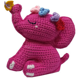 Amigurumi Tejido a mano - Elefante Norma