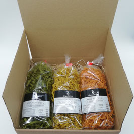 Geschenkbox "Farbiges Trio"