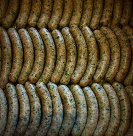 Bärlauch Bratwurst, 4 Paar, GEBRÜHT