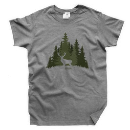 WILDlife® Herren Outdoor T-Shirt mit Deep Woods Print