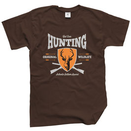 WILDlife® Herren Outdoor T-Shirt mit Hunting Print