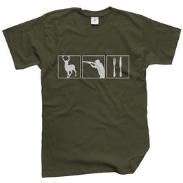 WILDlife® Herren Outdoor T-Shirt mit Lauf der Dinge Print