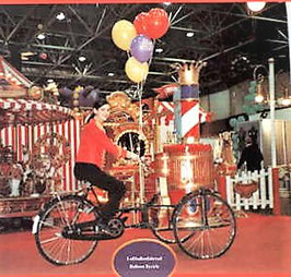 Ballon Fahrrad " Nostalgischer Jahrmarkt "