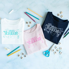 Kindershirt Endlich Schulkind