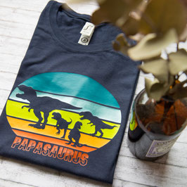 Männershirt Papasaurus