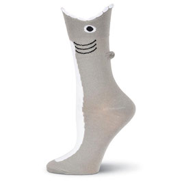Wide Mouth Shark Socks