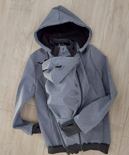 360 - Giacca con inserto per portare da donna