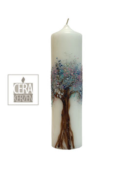 Taufkerze "Baum Fantasie"