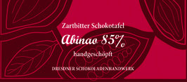 Edelbitter Schokoladentafel "Abinao 85%"