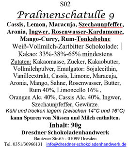 Pralinenschatullen