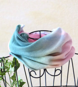 Wollloop TULIPE - Wolljersey 45x60cm