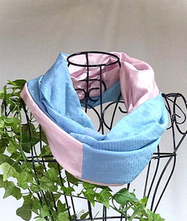 Loop MIGNON - Seide und Baumwolle, 40x80cm