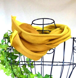 Wollloop CURRY - Wolljersey, 45x72cm