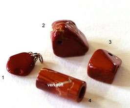 JASPIS, rot - diverse Anhänger