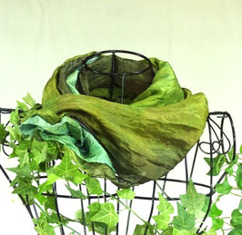 Schal WALDMOOS - Seidenpongé 155x45