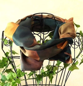 Schal TEE - Seidenpongé 165x43cm