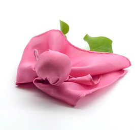 Tuch ROSALIND aus Seide, 55x55cm und 29x29cm