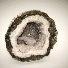 QUARZDRUSE, mit Calcit