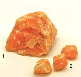 CALCIT, Orangencalcit, natur