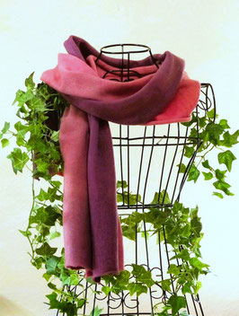 Wollschal HERBSTFLAIR - Wolljersey 165x45cm