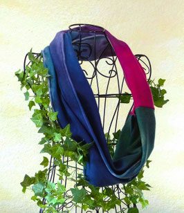 Wollloop FARBSPIEL - Loop aus Wolljersey 40x120cm