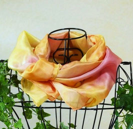 Schal FLEURI - Seide 155x45cm