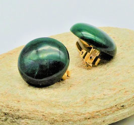 MALACHIT - Ohrschmuck, Stecker und Clip