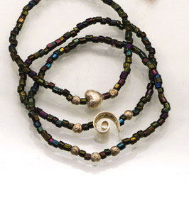 SILBER mit ROCAILLE - Armschmuck
