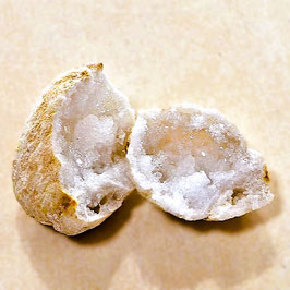 QUARZDRUSE aus zwei Hälften