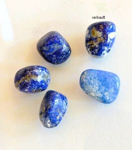 LAPISLAZULI - diverse Anhänger, getrommelt