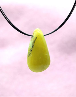 OPAL, grüner Opal - Halsschmuck mit Reif