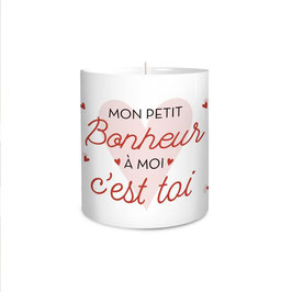 Bougie Céramique "Mon Petit Bonheur A Moi C'est Toi"