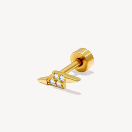 NEBULEUSE - Piercing acier inoxydable Evy
