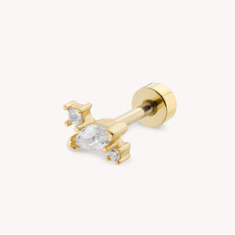 NEBULEUSE - Piercing acier inoxidable Carla