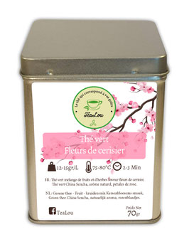 TeaLou - Thé vert Fleurs de cerisier