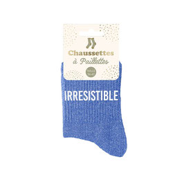 Chaussette Paillettes "Irrésistible"