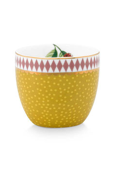 PIP STUDIO - Lot de 4 coquetiers LA MAJORELLE en coloris jaune
