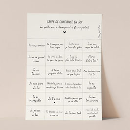MON PETIT LEON - Carte A5 confiance en soi