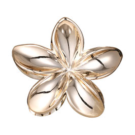 Pince fleur metallisée