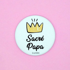 LES CORNICHONS - Magnet décapsuleur "Sacré Papa"