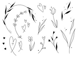 SIOOU - Tatouage éphémère : Mini Pousse
