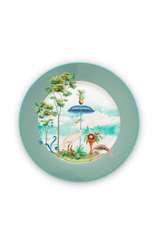 PIP STUDIO - Assiette Jolie en Coloris Bleu 32 cm