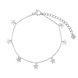 Essentialistics BRACELET A LOT OF STARS SILVER