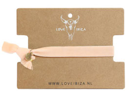 [ LOVE IBIZA ] Bracelet VELVET PEACH